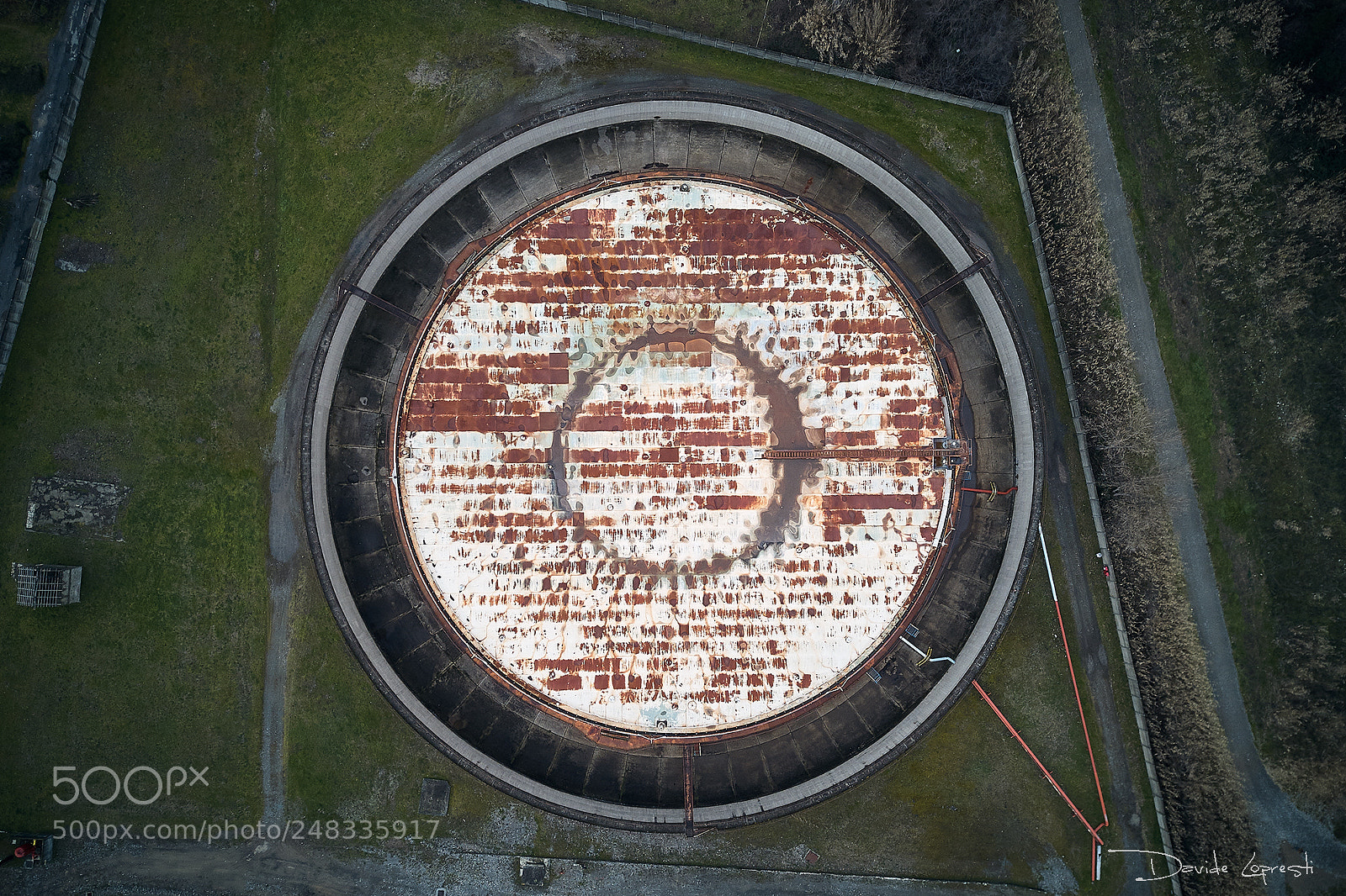 DJI FC220 sample photo. Tank photography