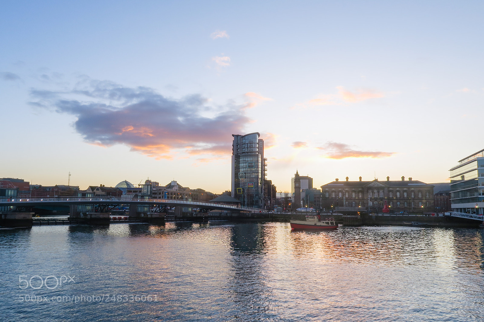 Canon PowerShot G5 X sample photo. Belfast at sunset photography