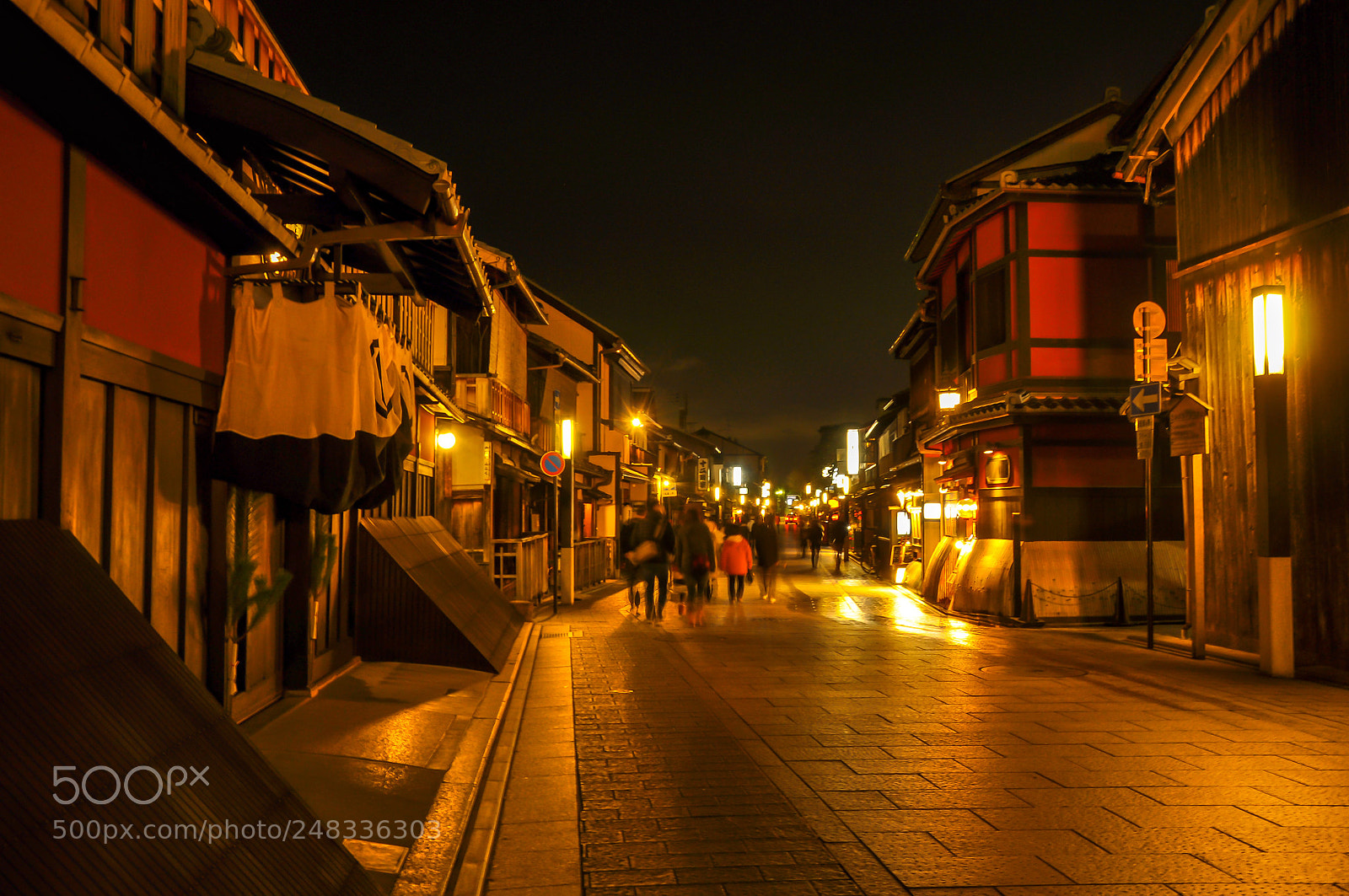 Nikon D90 sample photo. Gion street of kyoto photography