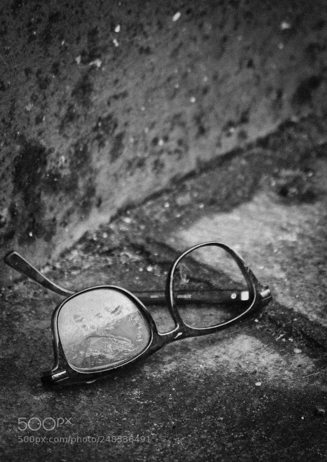 Pentax K-50 sample photo. Broken glasses and a photography