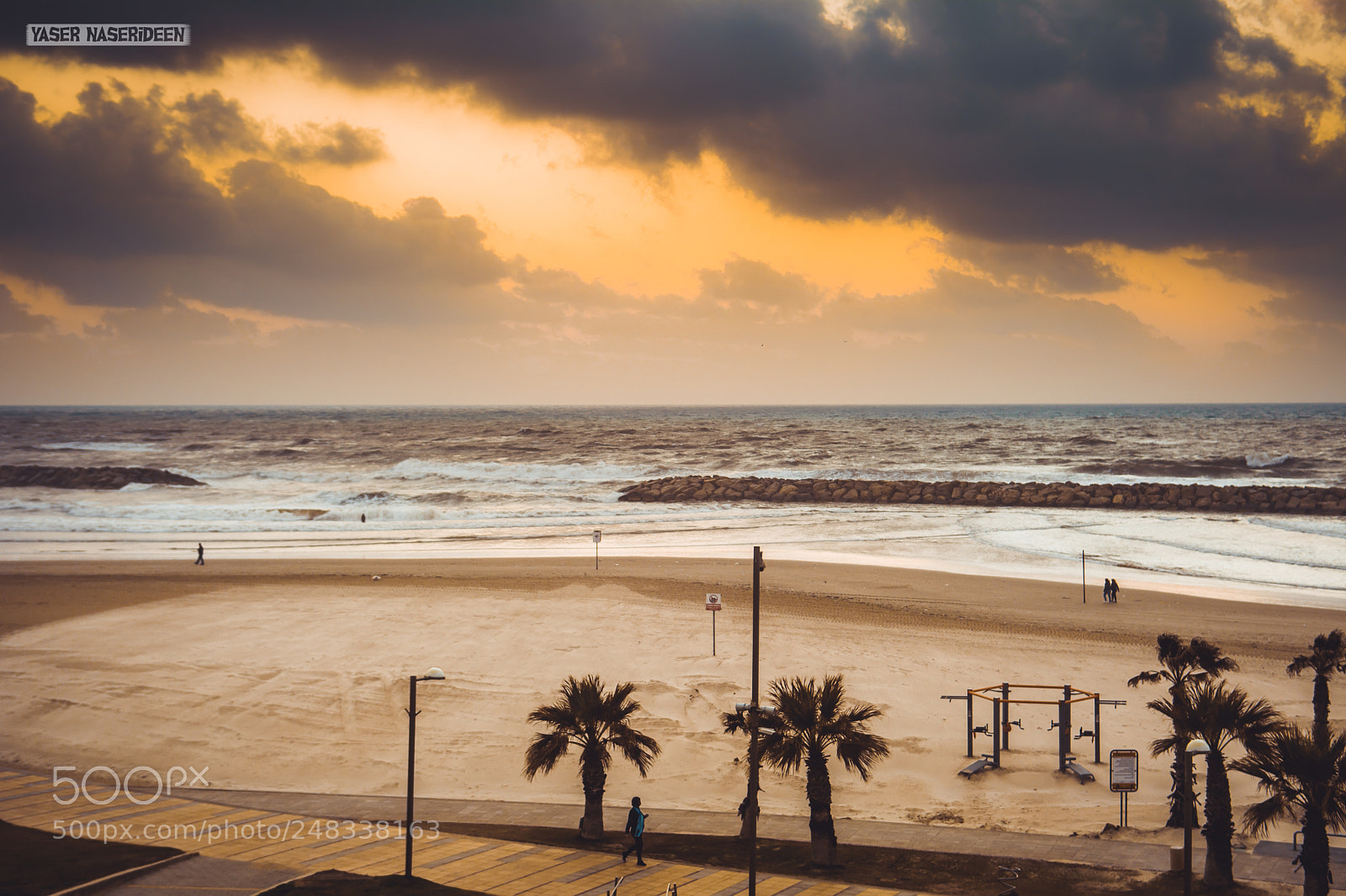 Nikon D7100 sample photo. Sunset tal aviv photography