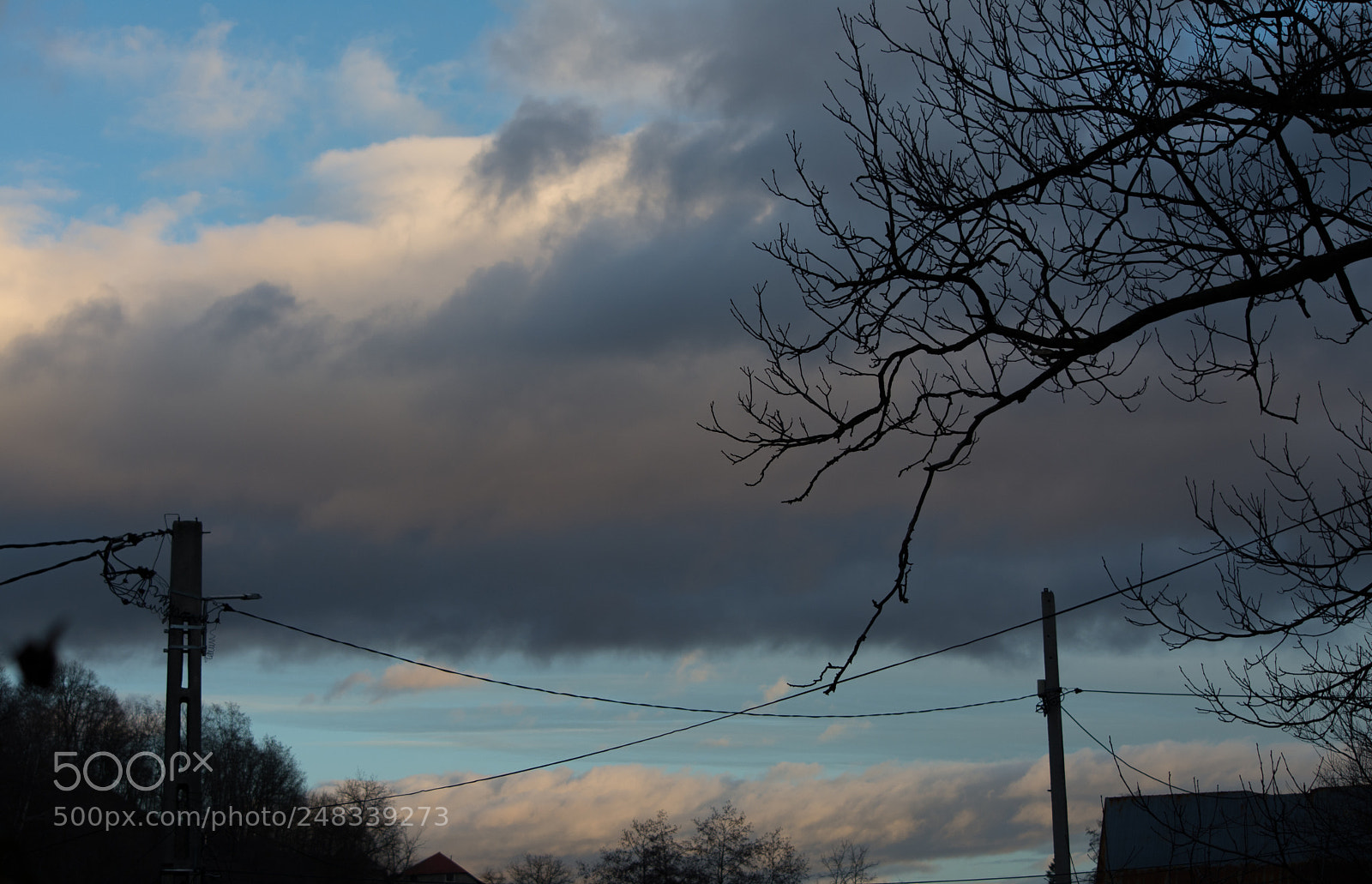 Nikon D5200 sample photo. Layers of sky photography