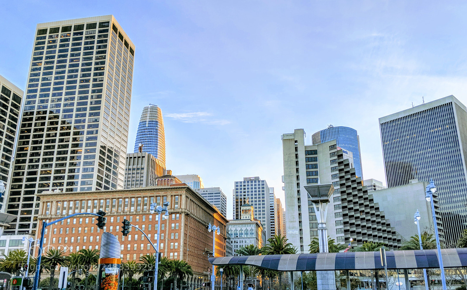 Google Pixel 2 sample photo. New sf skyline with photography