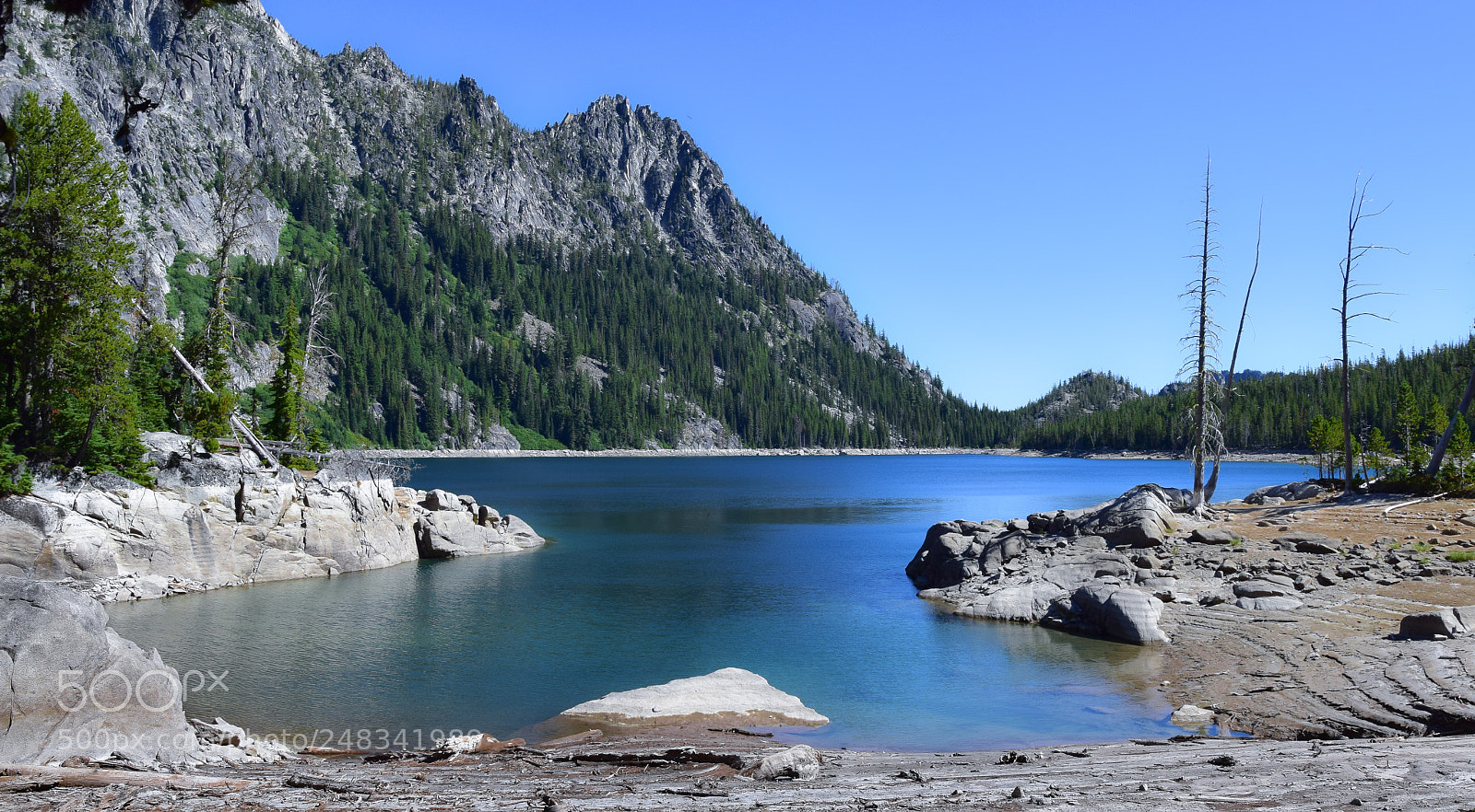Nikon D5300 sample photo. Snow lake photography