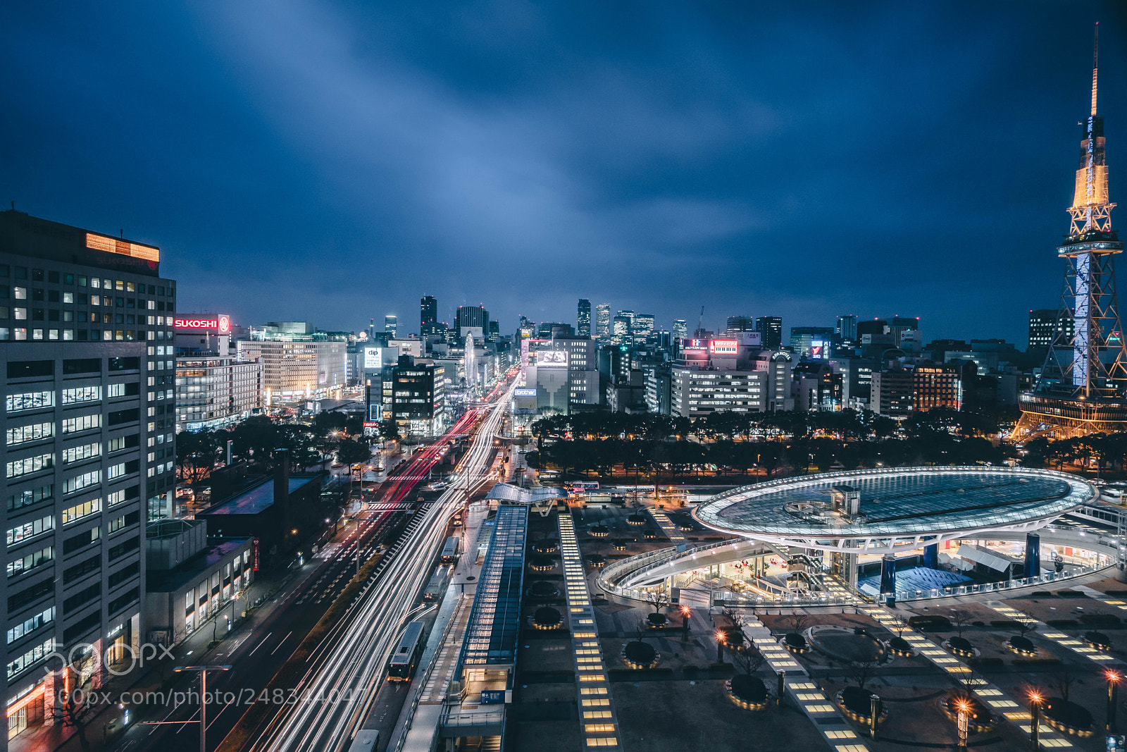 Sony a6300 sample photo. Nagoya city photography