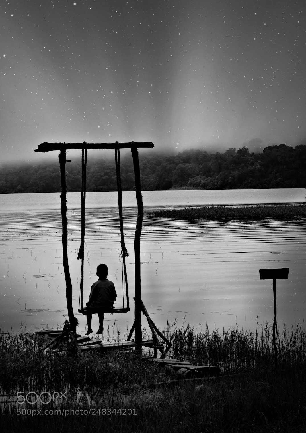 Panasonic Lumix DMC-GH4 sample photo. Boy on a swing... photography