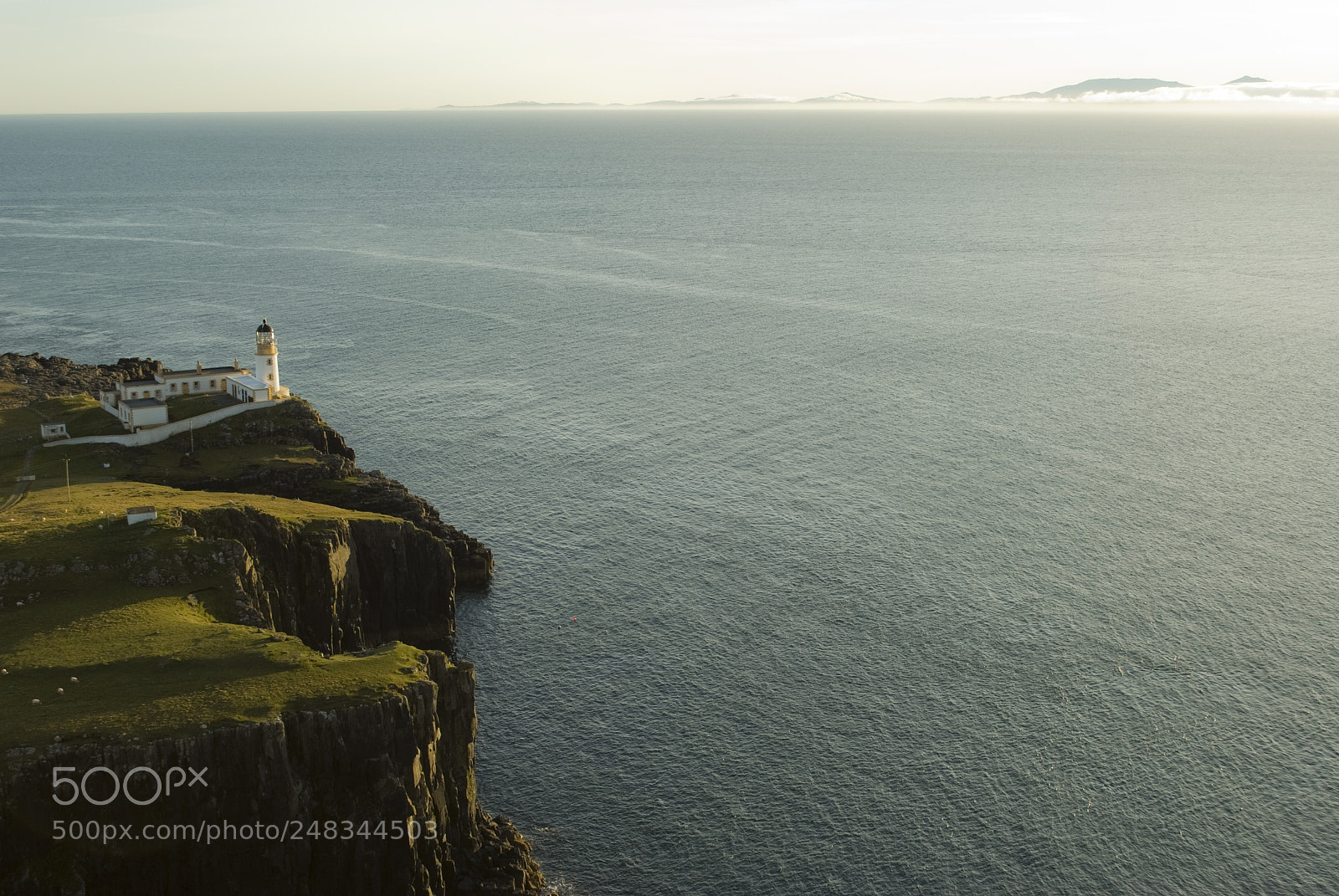 Nikon D80 sample photo. Neist point lighthouse photography