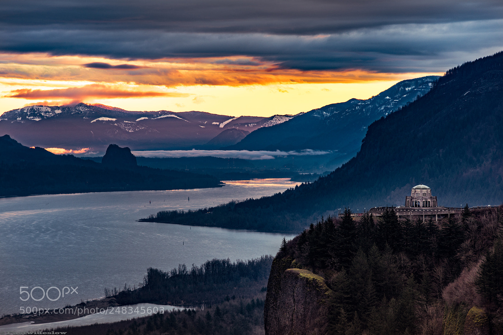 Nikon D810 sample photo. Vista house, columbia gorge photography