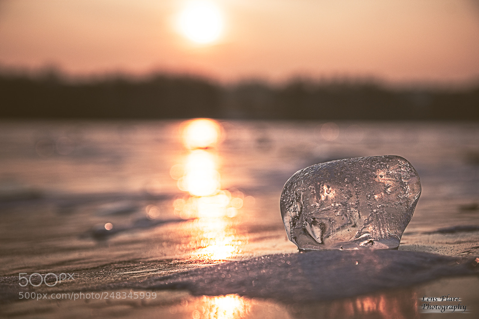 Nikon D7200 sample photo. Ice on the lake photography