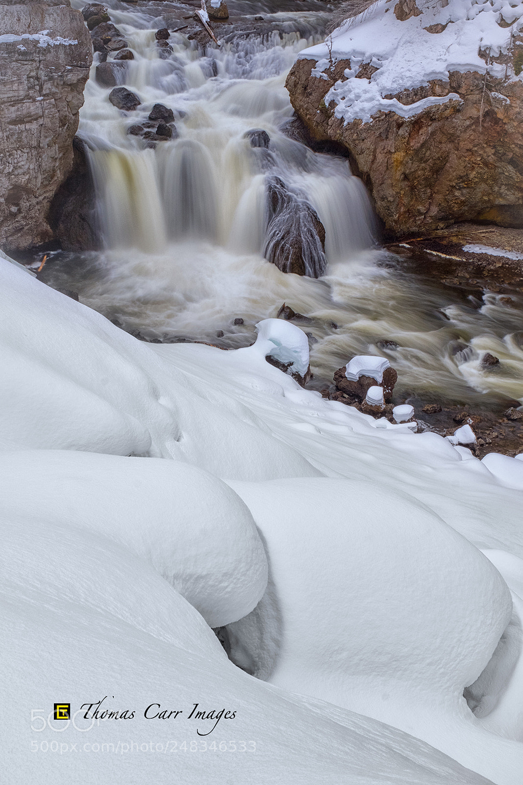 Fujifilm X-T2 sample photo. Firehole falls photography