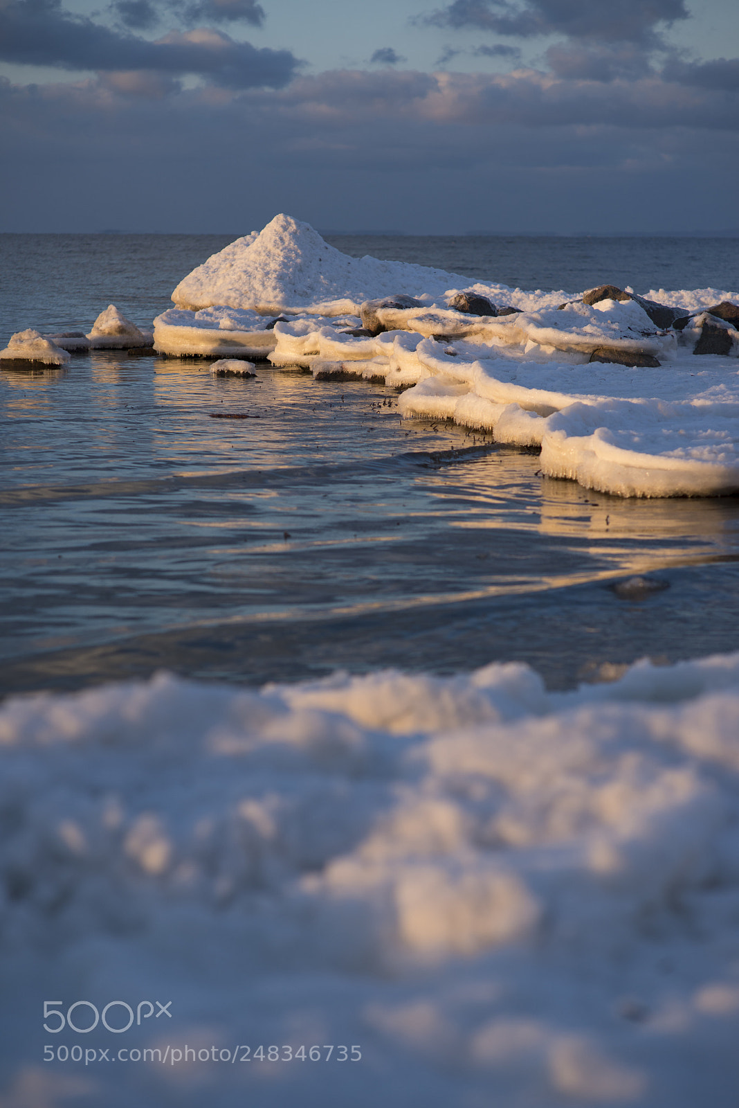 Nikon D800E sample photo. Mini-iceberg near greifswald photography