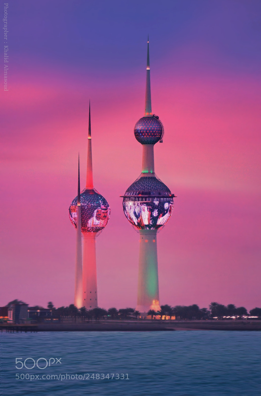 Sony a5100 sample photo. Kuwait towers photography