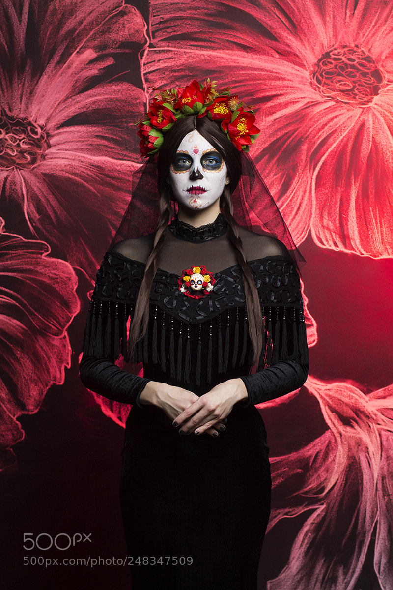 Canon EOS 1100D (EOS Rebel T3 / EOS Kiss X50) sample photo. Santa muerte photography