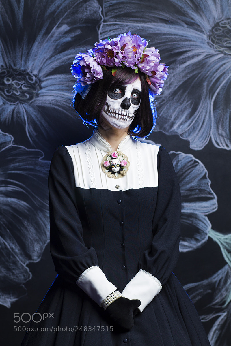 Canon EOS 1100D (EOS Rebel T3 / EOS Kiss X50) sample photo. Santa muerte photography