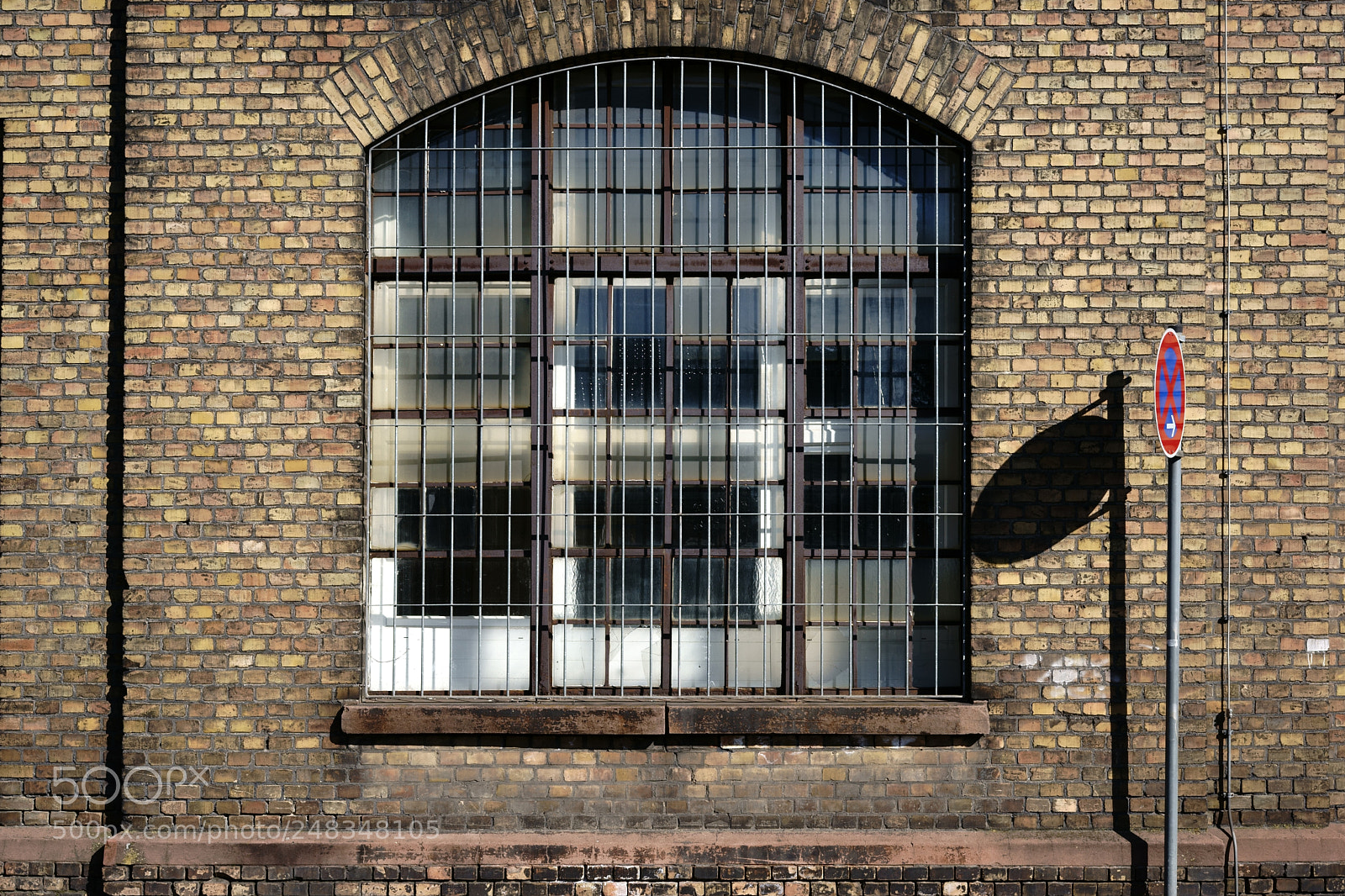 Sony a7 II sample photo. Disused factory with brick photography