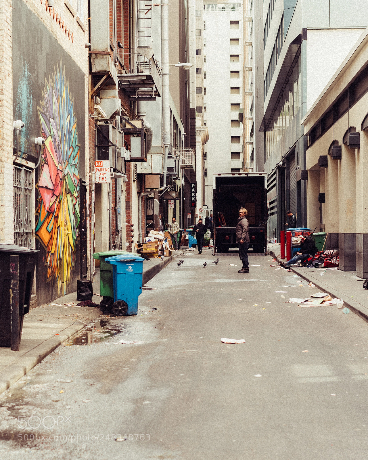 Sony a7R III sample photo. Secret alley in the photography