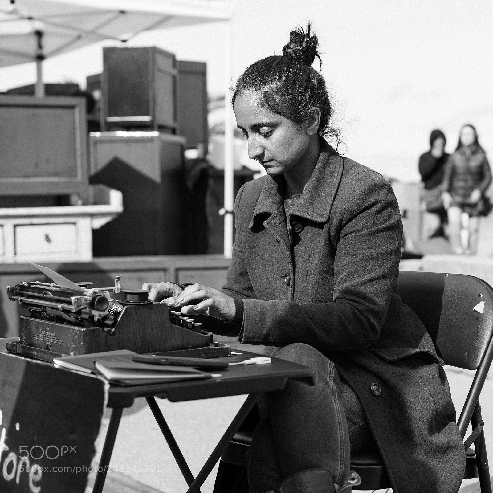 Sony a7R III sample photo. Flea market people photography