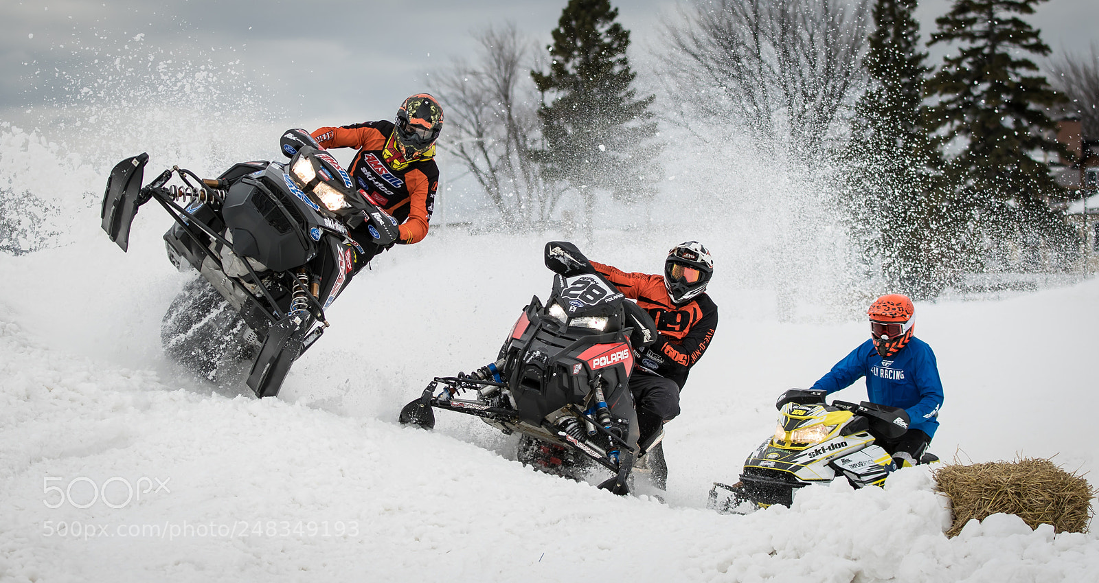 Canon EOS 7D Mark II sample photo. Snocross race-2 photography