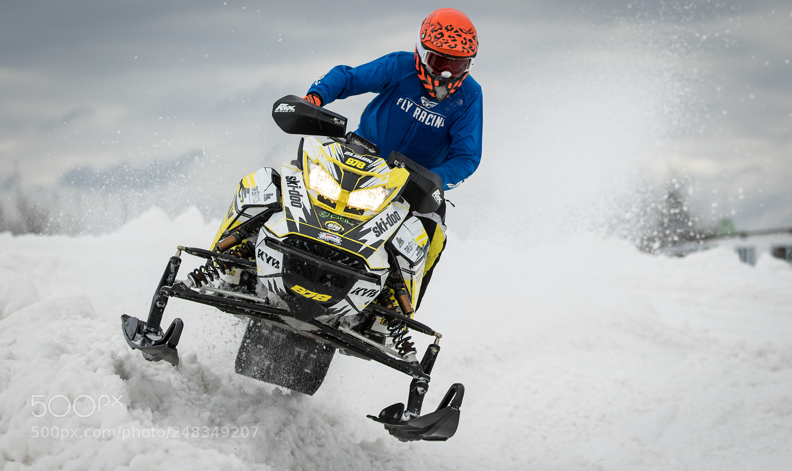 Canon EOS 7D Mark II sample photo. Snocross race-4 photography