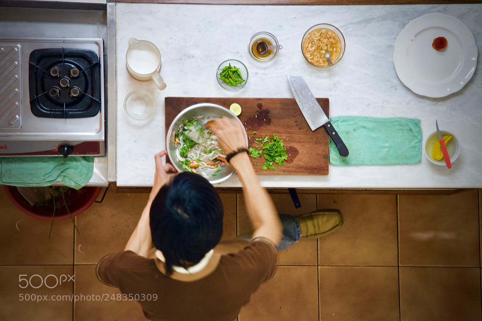 Canon EOS 20D sample photo. Cookery school photography