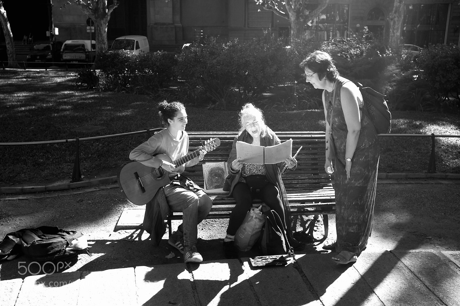 Fujifilm X100S sample photo. La música une... photography