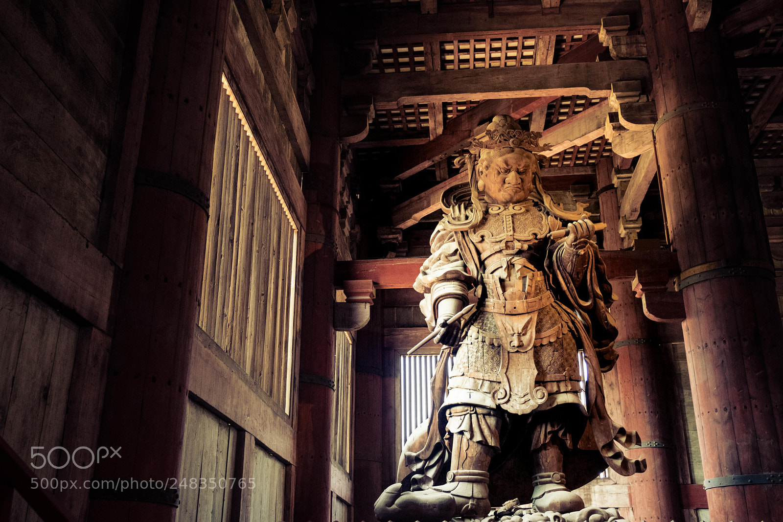 Fujifilm X-T2 sample photo. Warrior in the todaiji photography