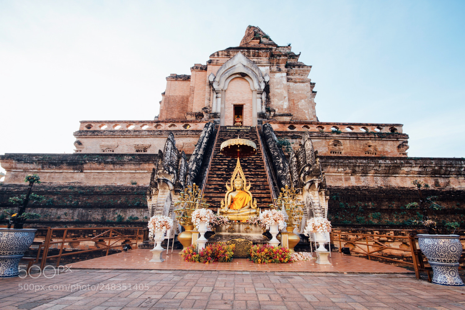Canon EOS 7D sample photo. Wat chedi luang photography