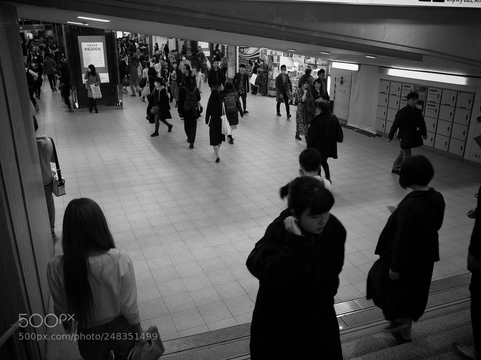 Ricoh GR II sample photo. Shinjuku photography
