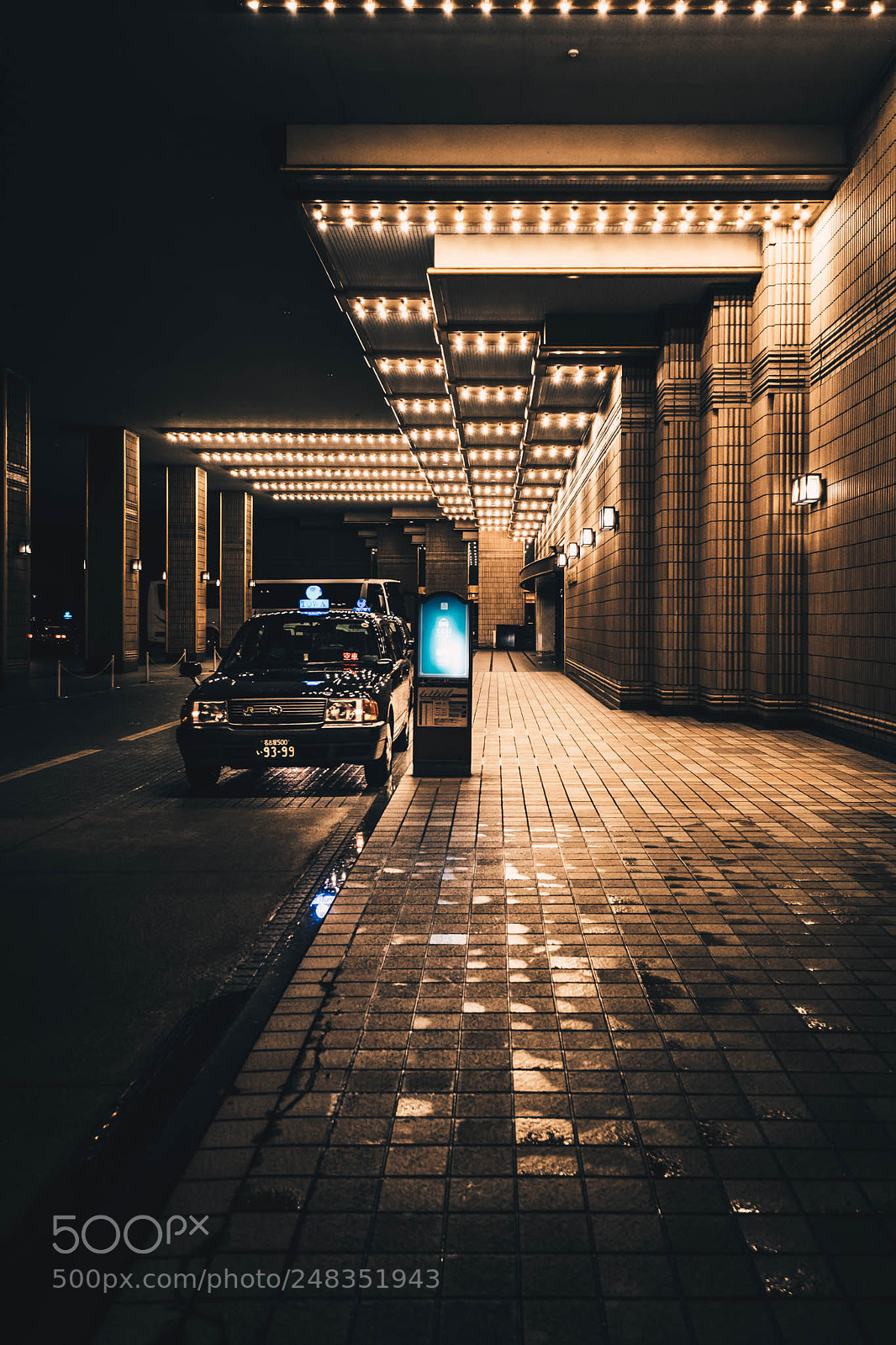 Fujifilm X-T2 sample photo. Taxi stand photography