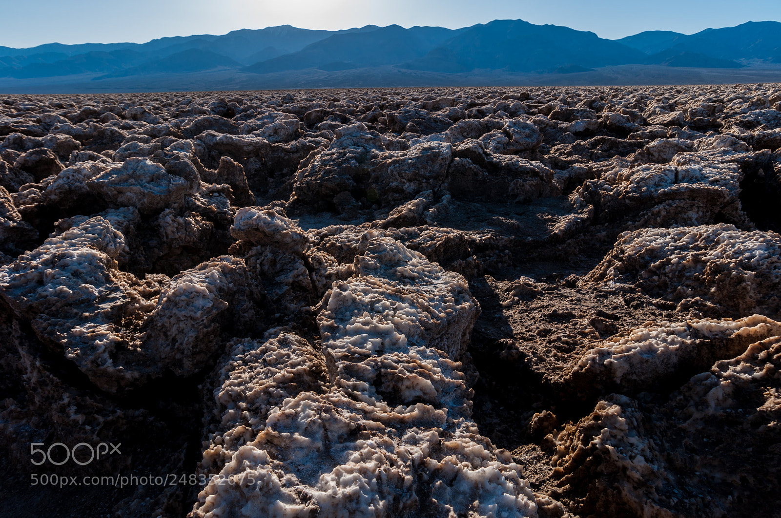 Nikon D5000 sample photo. Devil's golfcourse photography
