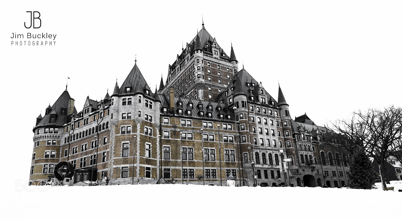 Nikon D500 sample photo. Château frontenac photography