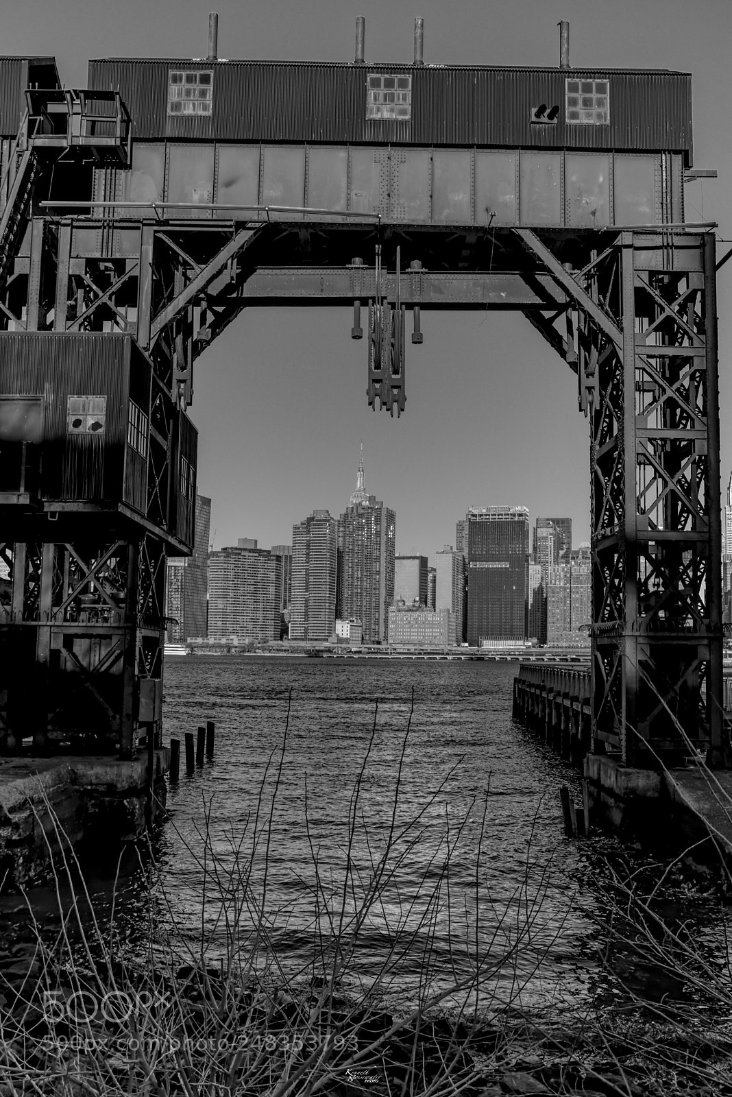Canon EOS M5 sample photo. Old rail gantry photography
