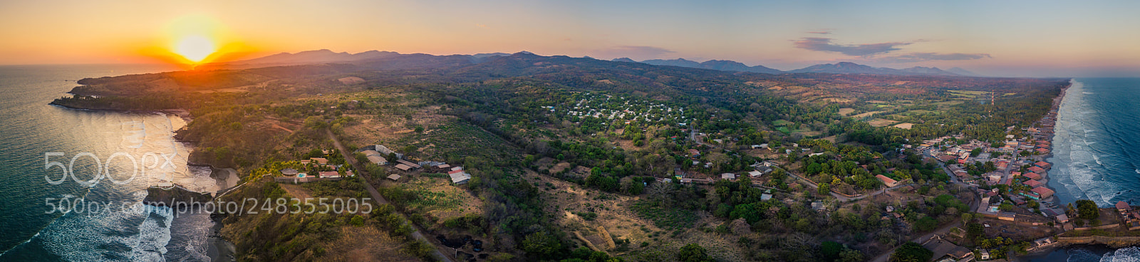 DJI FC220 sample photo. El salvador photography