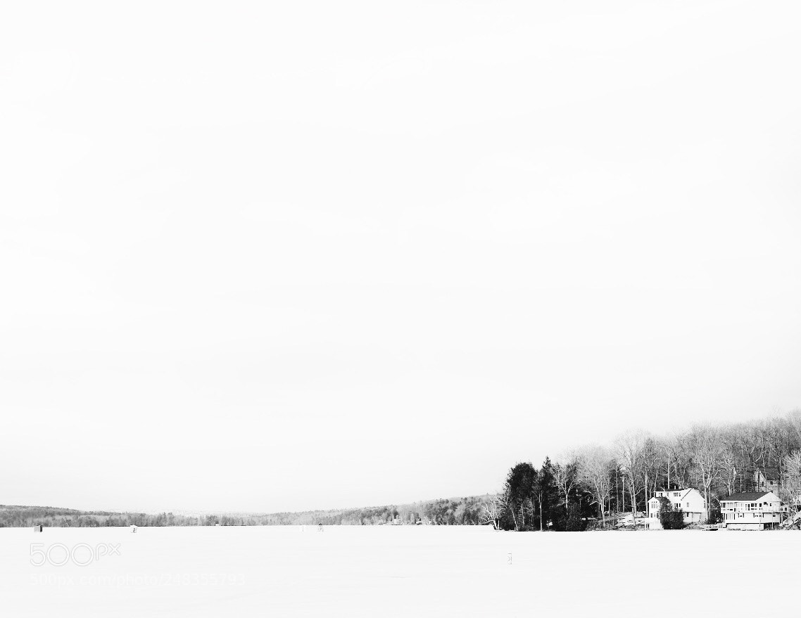 Fujifilm X-E3 sample photo. Maranacook lake photography
