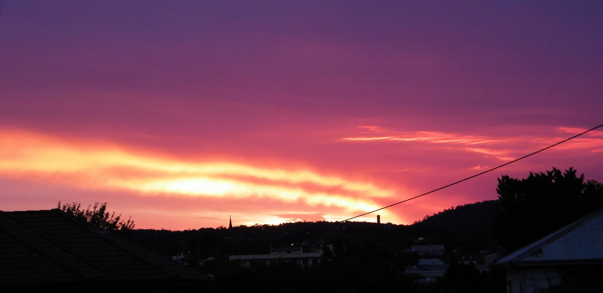 Kodak EASYSHARE Z1015 IS DIGITAL CAMERA sample photo. My evening sky photography