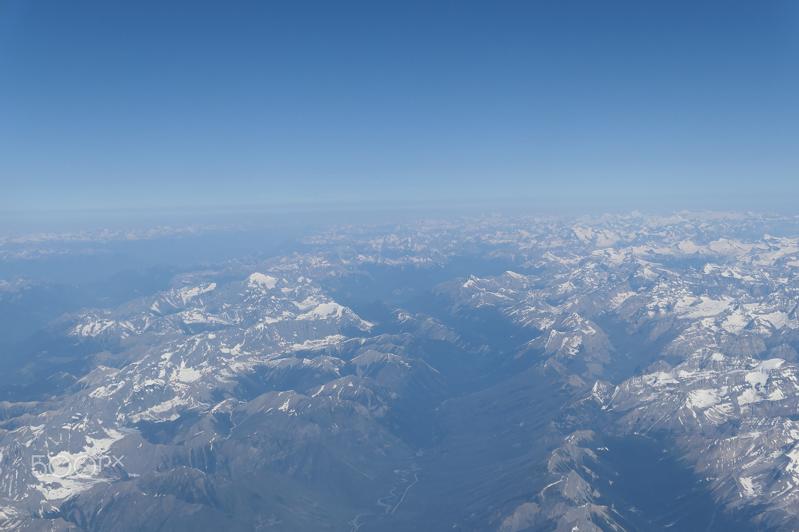 Panasonic Lumix DMC-LX10 (Lumix DMC-LX15) sample photo. Overhead view of canadian rockies photography
