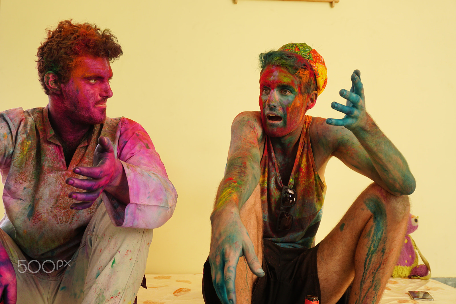 Sony a6000 + Sony E 18-50mm F4-5.6 sample photo. Holi photography