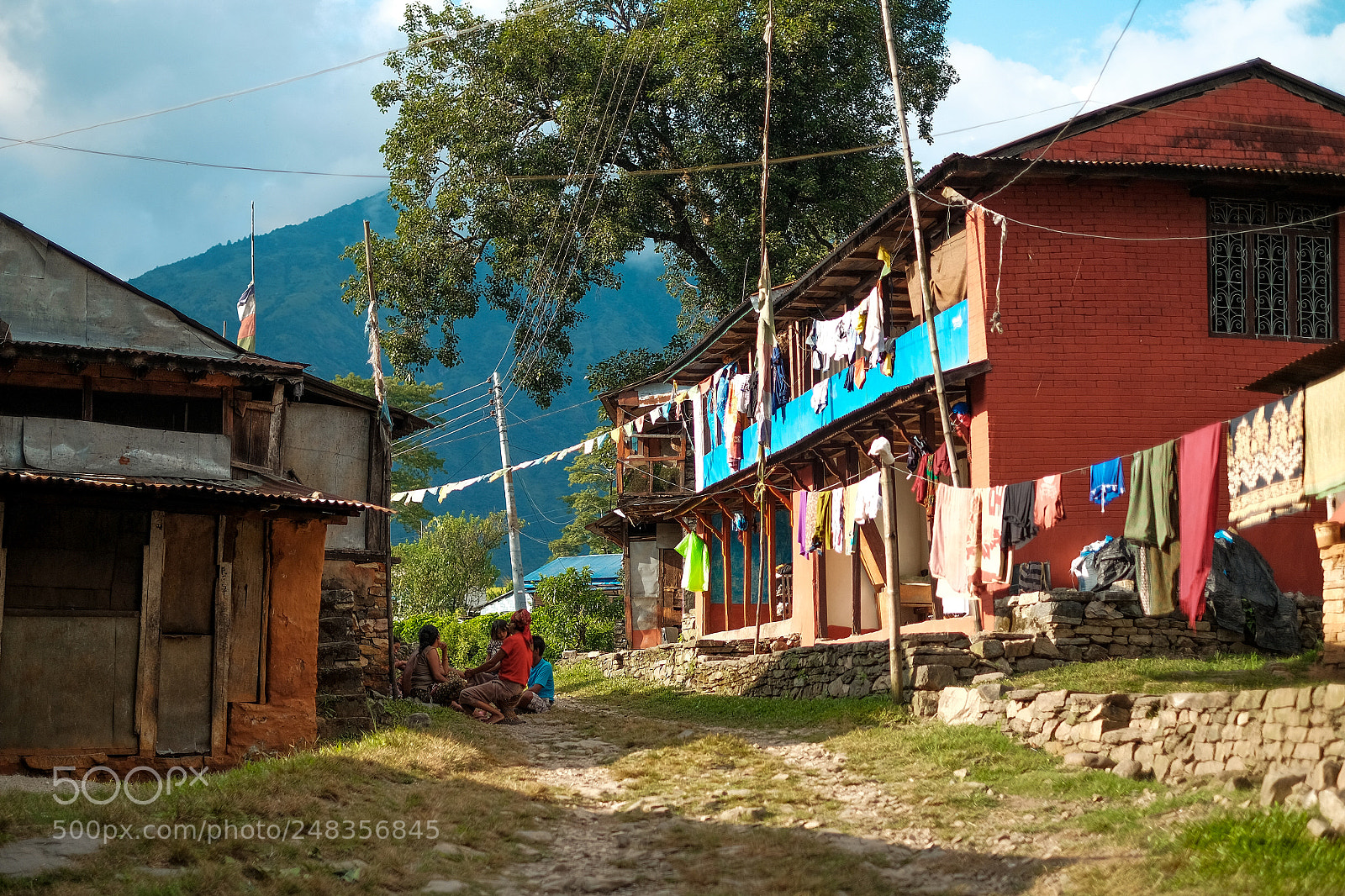 Fujifilm X-E2 sample photo. Annapurna trekking photography