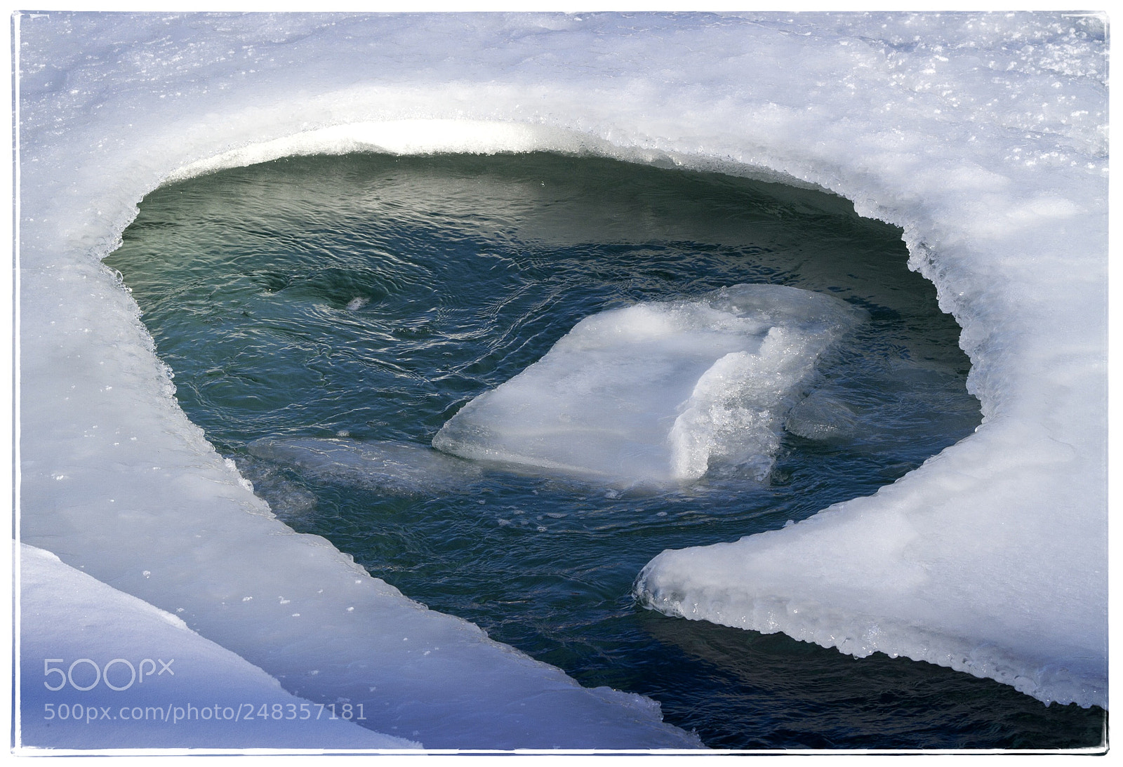 Canon EOS 7D sample photo. Ice chunk in the photography