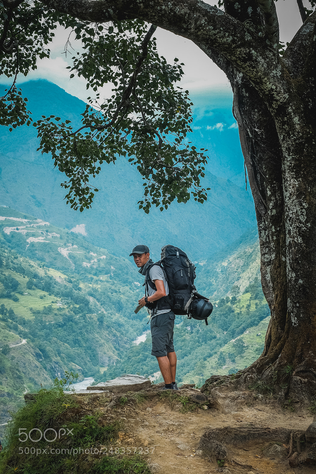 Fujifilm X-E2 sample photo. Annapurna trekking photography
