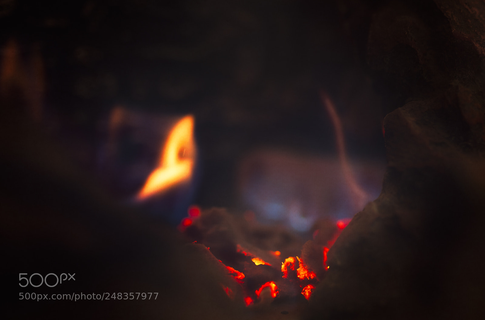 Nikon D700 sample photo. Fire. photography