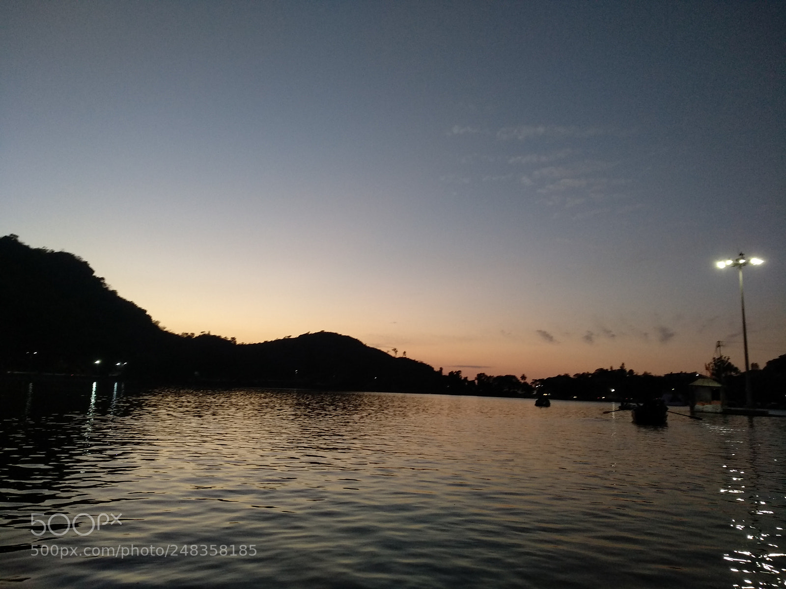 Xiaomi MI MAX 2 sample photo. Lakeside view with sunset photography