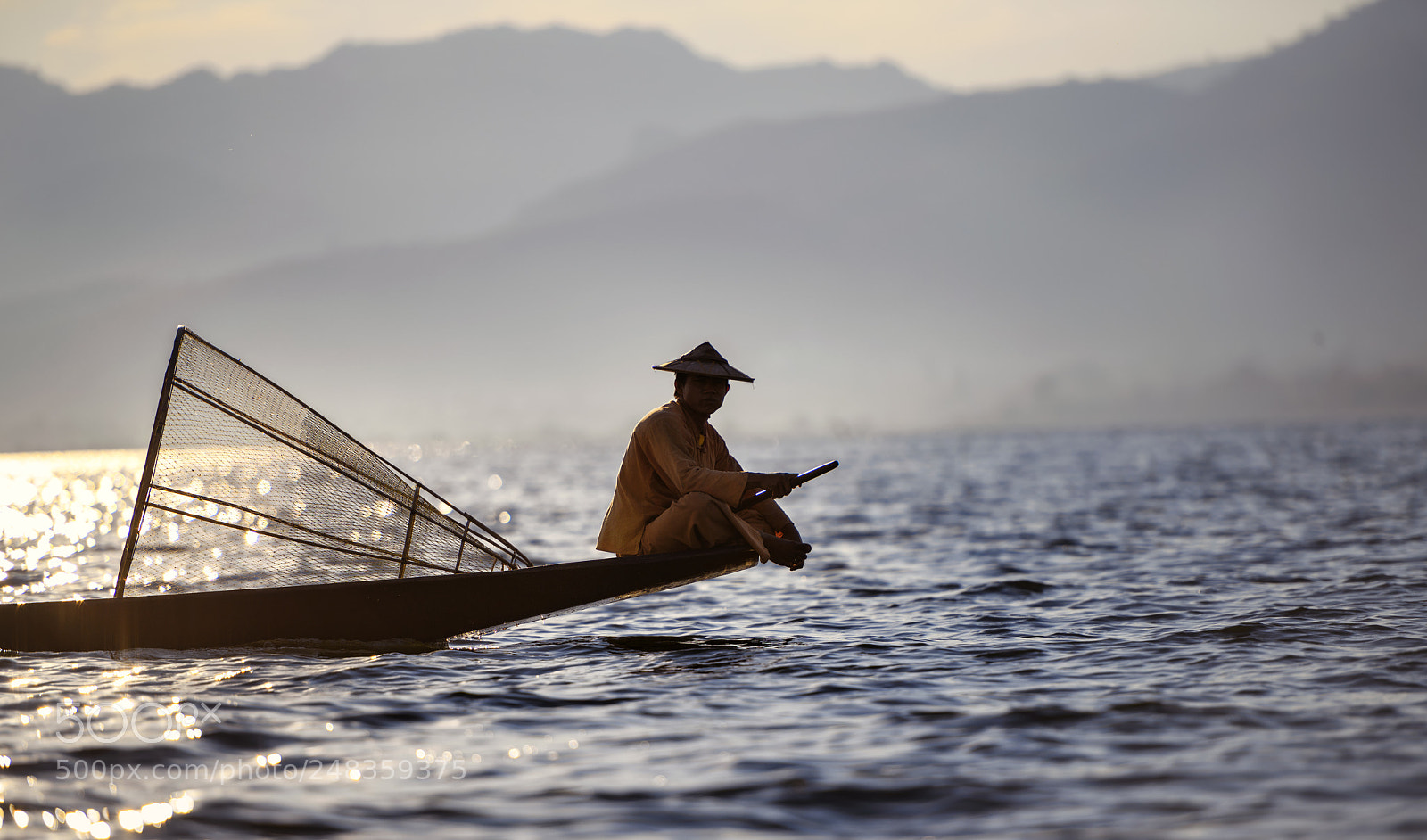 Nikon D850 sample photo. Intha fishermen working in photography