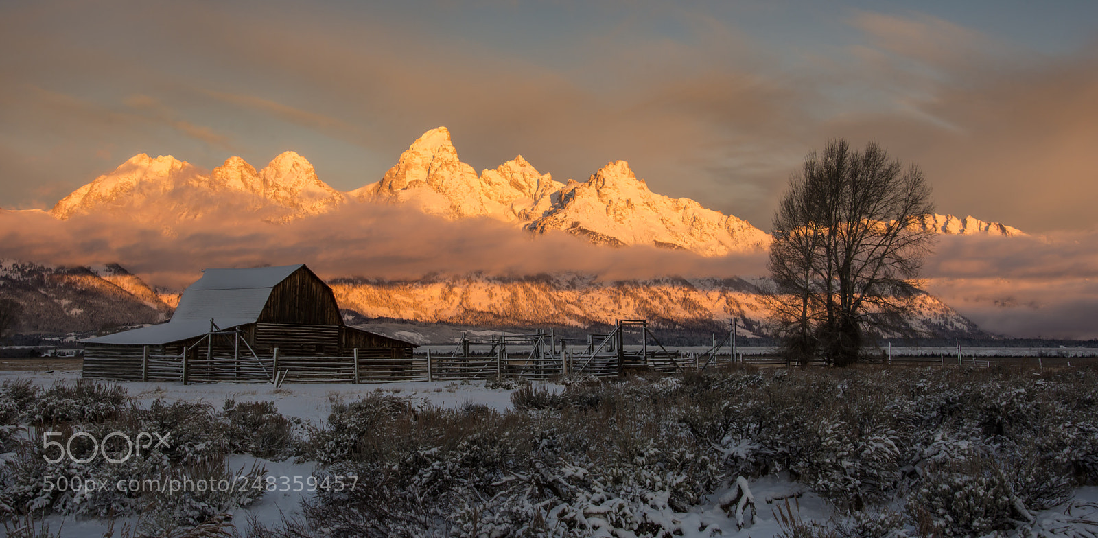 Nikon D7200 sample photo. Teton sunrise photography