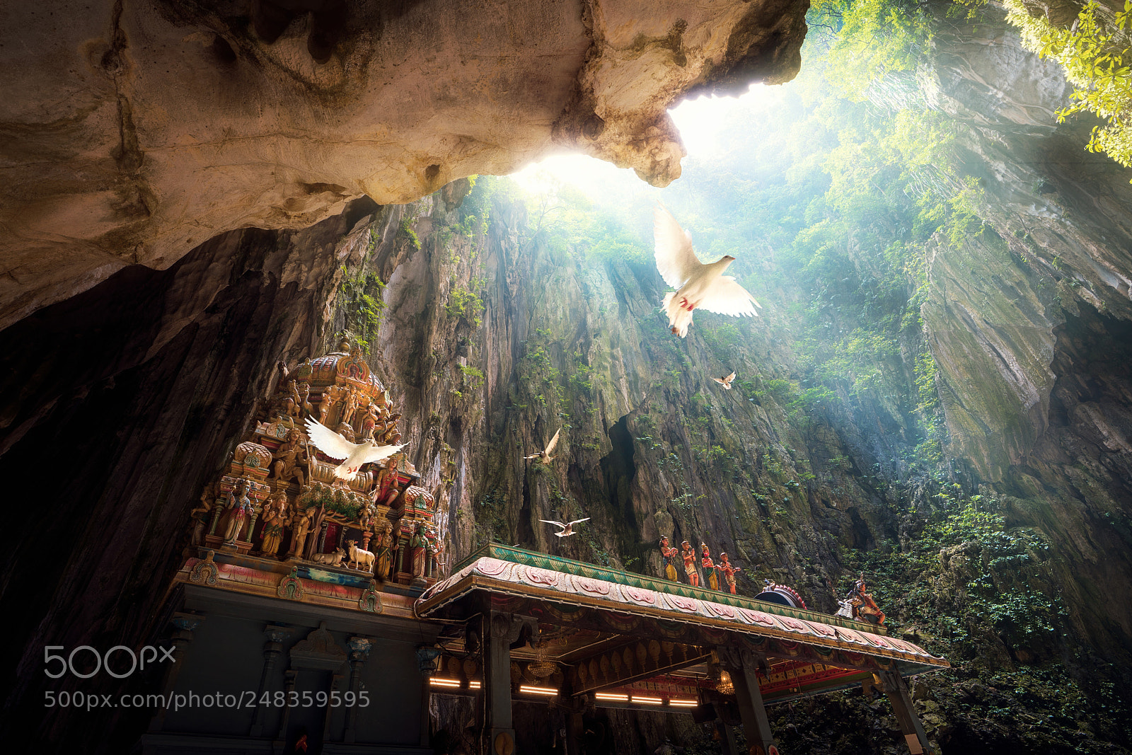 Sony a7R III sample photo. Batu cave temple photography