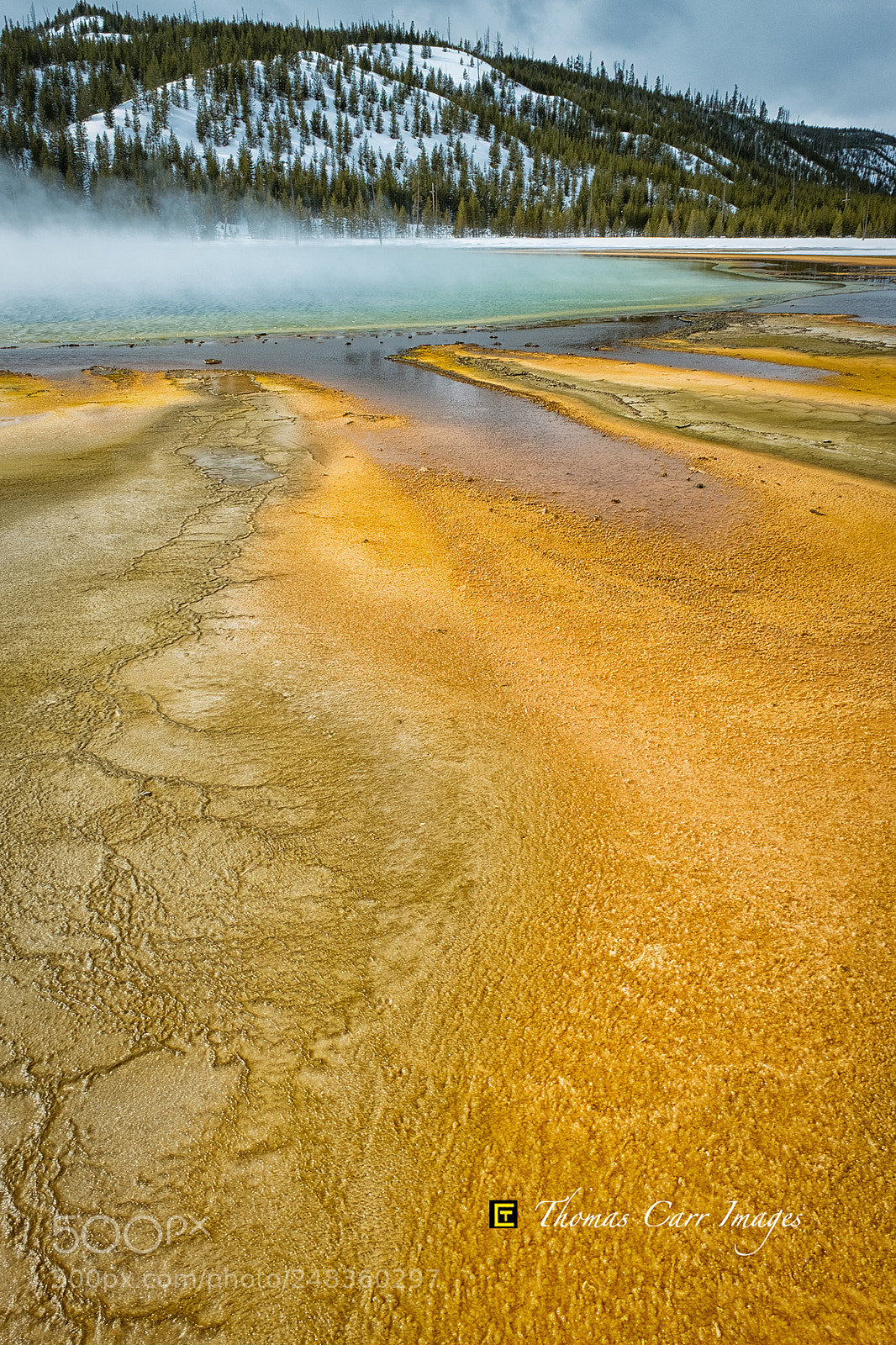 Fujifilm X-T2 sample photo. Grand prismatic spring photography