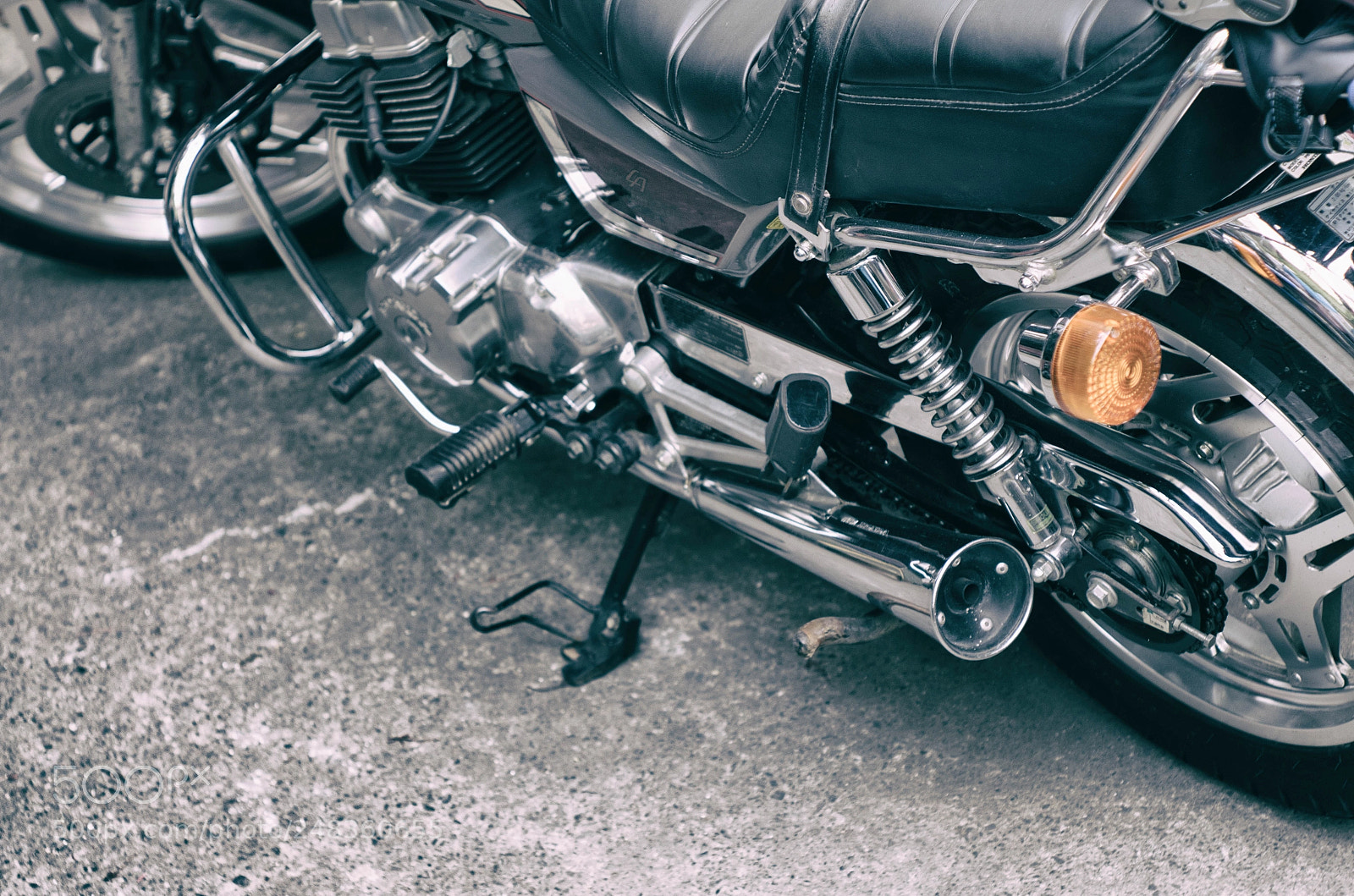 Pentax K-5 sample photo. Honda custom la 250 photography