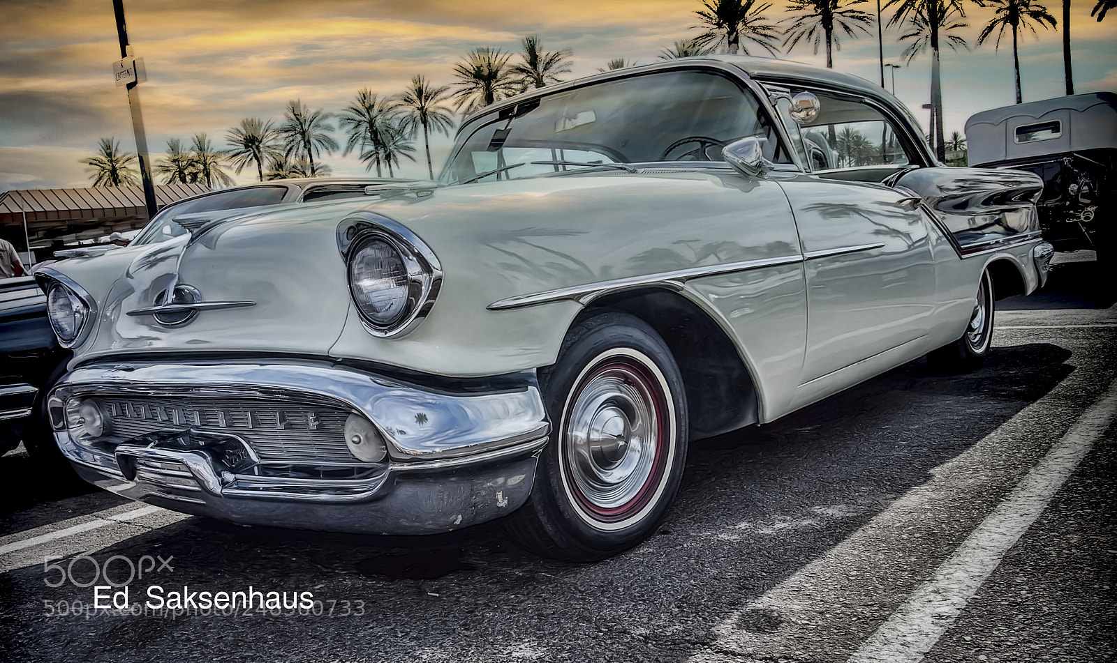 Olympus PEN E-PL3 sample photo. 1957 oldsmobile photography