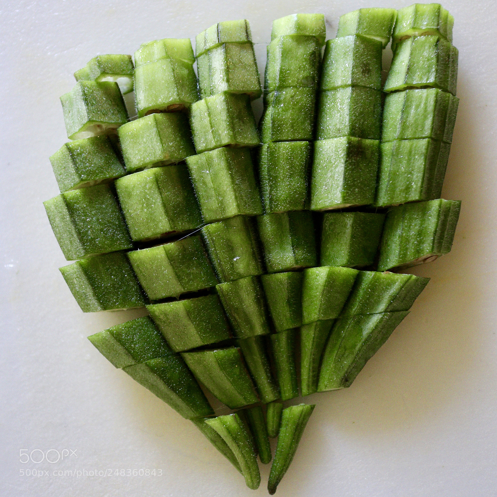 Canon EOS M6 sample photo. The heart of okra photography