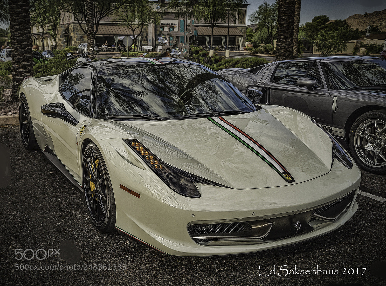 Nikon D800 sample photo. Ferrari at the scottsdale photography